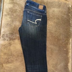 AE stretch jeans, size 4L
